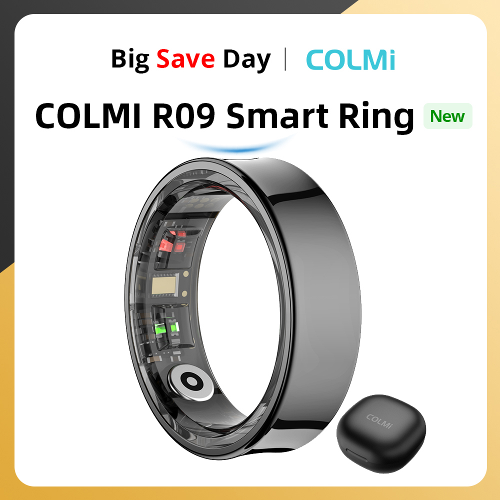 Health Monitors - 2024 COLMI R09 Smart Ring Männer