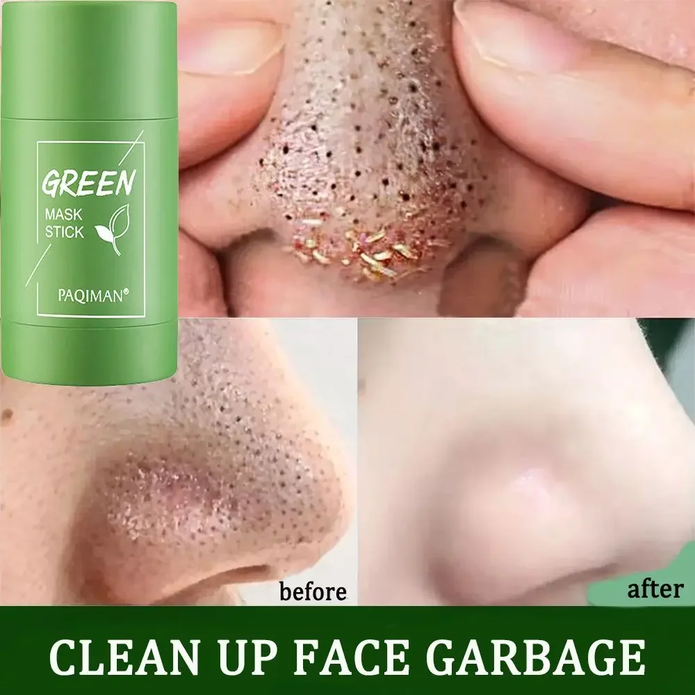 Green Tea Cleansing Clay Mask - Grüntee Masken stab entfernen Mitesser Akne