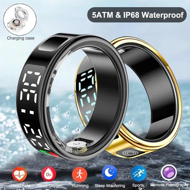 Health Monitors - Smart Ring Für Männer Frauen Multifunktionale