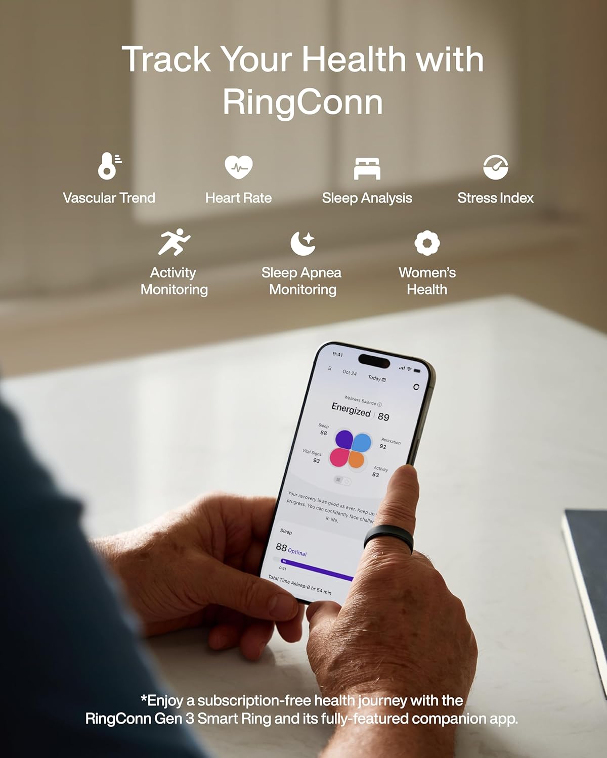 RingConn Gen 3 Smart Ring zur  – Health Monitors Bewertung und Preis