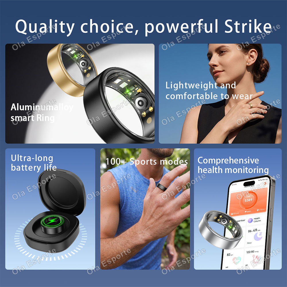 Ola Esporte Smart Ring für Män – Health Monitors Bewertung und Preis
