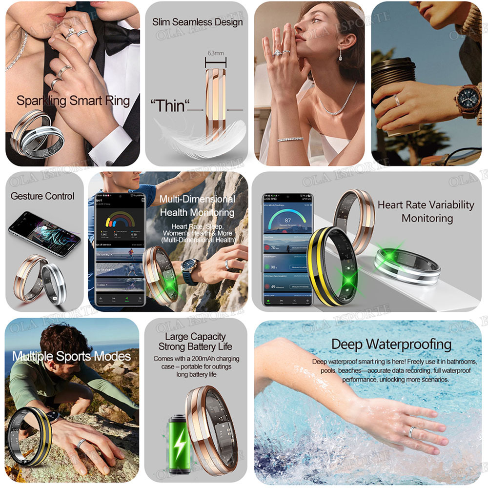 Gestenerkennung Smart Ring Ges – Health Monitors Bewertung und Preis