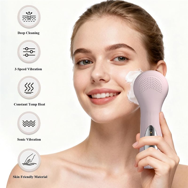 B15C Wasserdichte Elektrische  – Silicone Face Scrubber Electric Bewertung und Preis